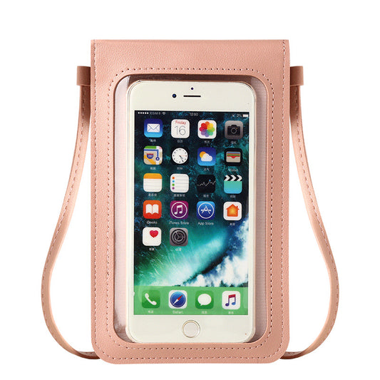 Women's Halter Mobile Summer Vertical Lightweight Walking Phone Bags