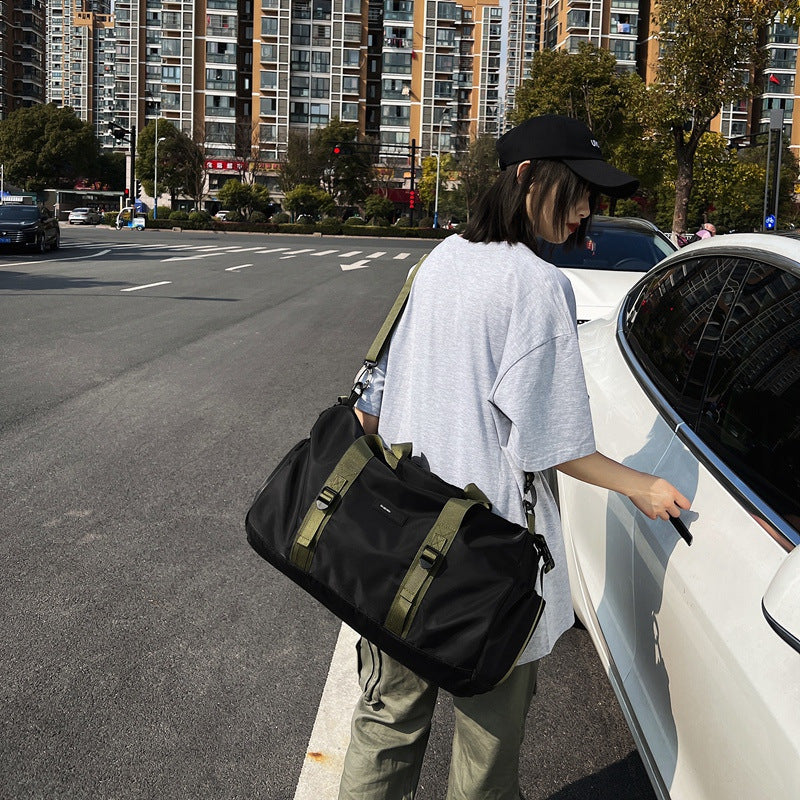 Men's Capacity Storage Versatile Trendy Fashionable Short Travel Bags