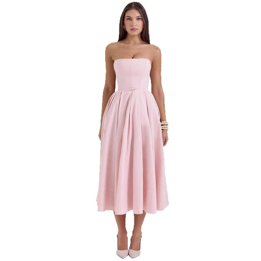 Women's High-grade Fishbone Tube Dress Pure Desire Dresses
