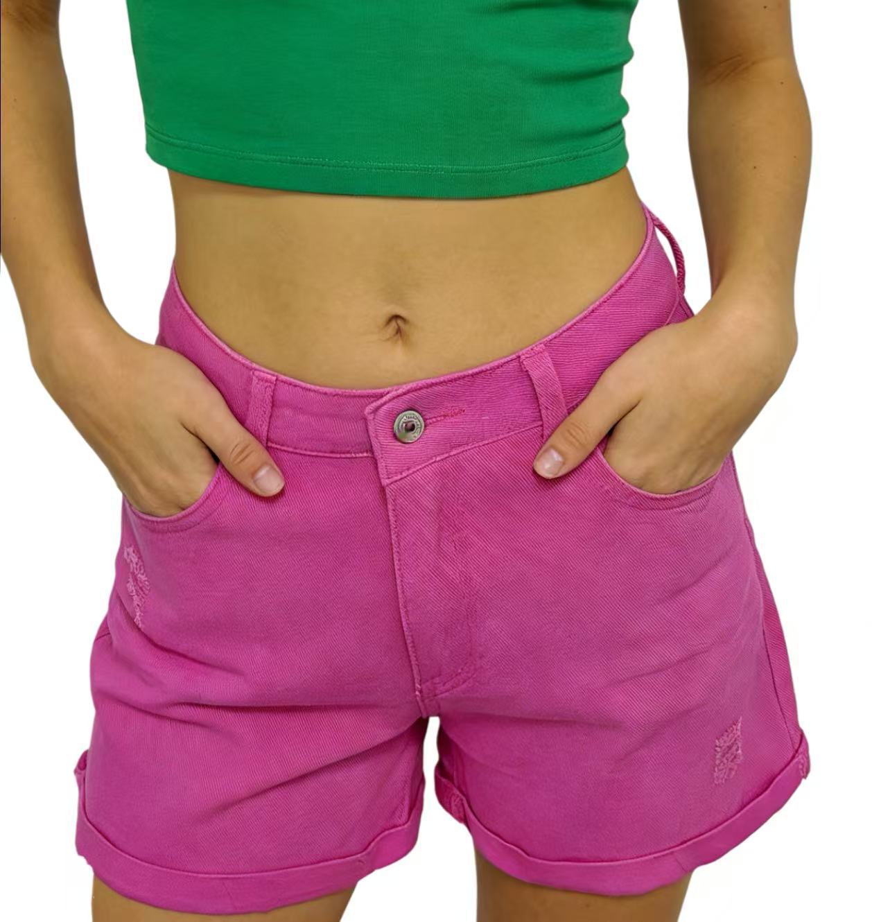 Women's Leg Denim Hot Summer High Waist Loose Slimming Women's Jeans