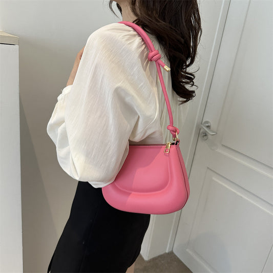 Women's Simple Fashion Today Popular Style Textured Shoulder Bags