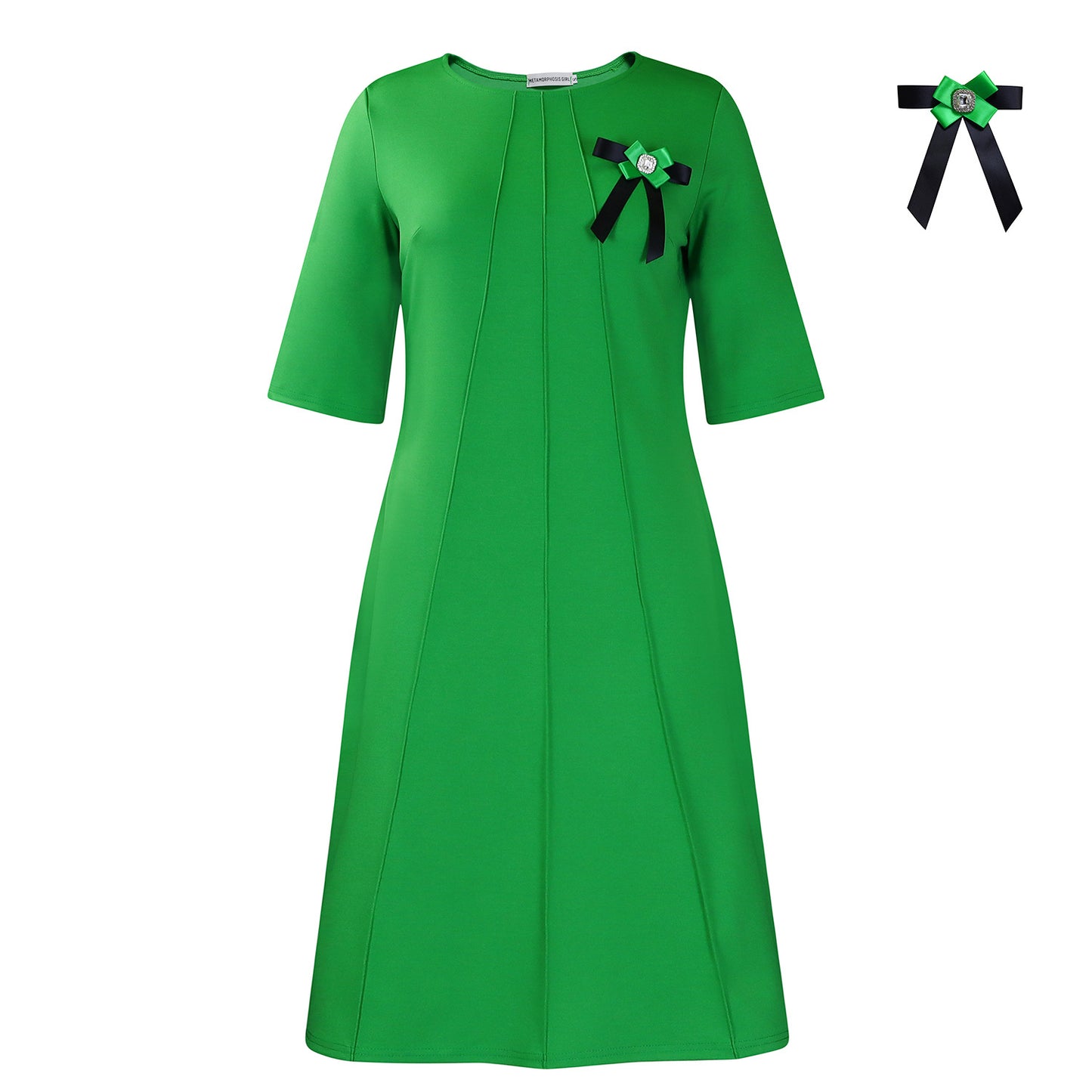 Women's Elegant Solid Color Loose-fitting Large African Dresses