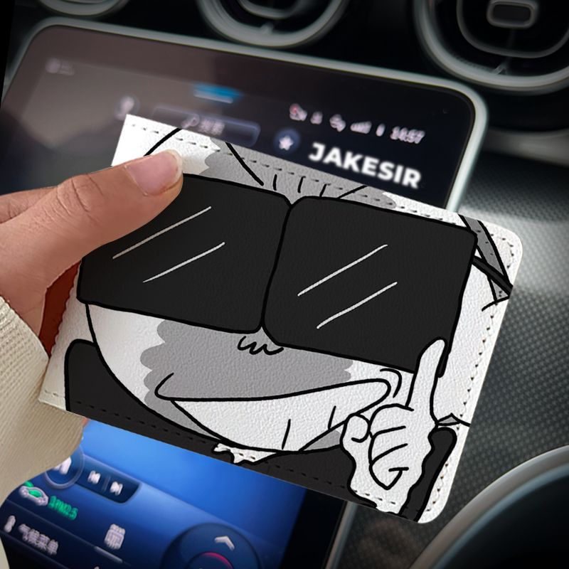 Cute License Protective Cover Driving Motor Card Holder