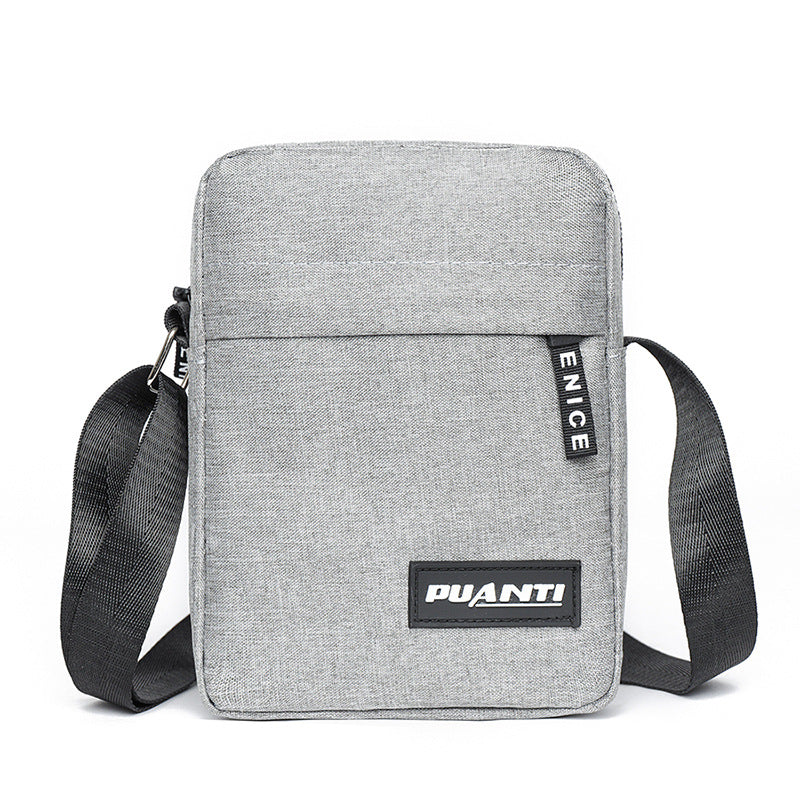 Men's Nylon Oxford Cloth Horizontal Vertical Waterproof Shoulder Bags