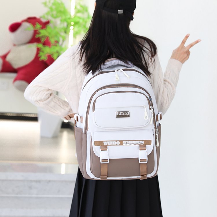 Men's Spine Protection Large Capacity Junior's Female Middle School Students' Schoolbags