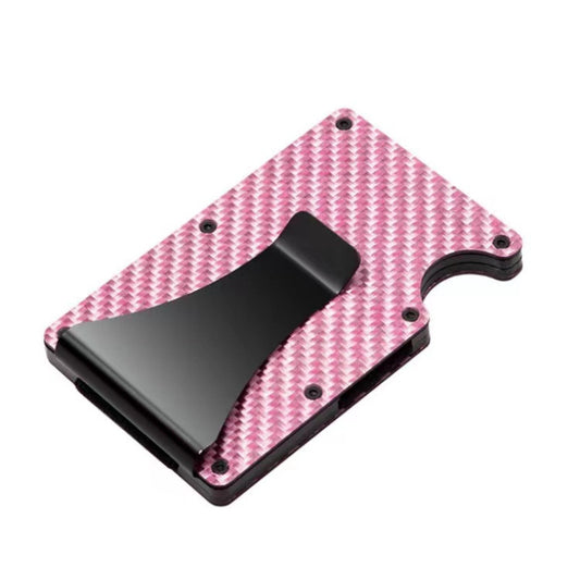 Carbon Fiber Credit Box Swiping Bank Card Holder