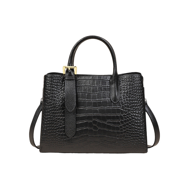 Women's Genuine Leather Large Capacity Classy Mom Handbags