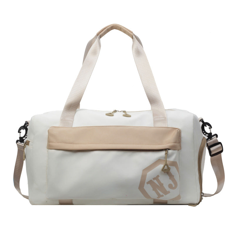 Women's Contrast Color Short-distance Portable Out Yoga Travel Bags