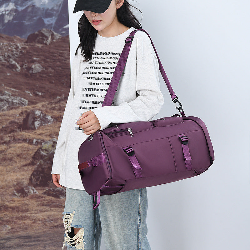 Women's Dry Wet Separation Training Portable Yoga Travel Bags