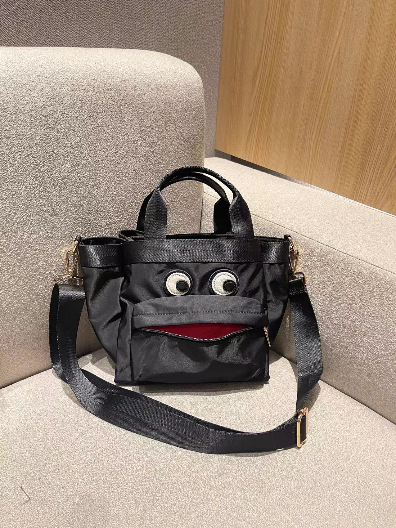 Unique Classy Comfortable Popular Nylon Medium Handbags