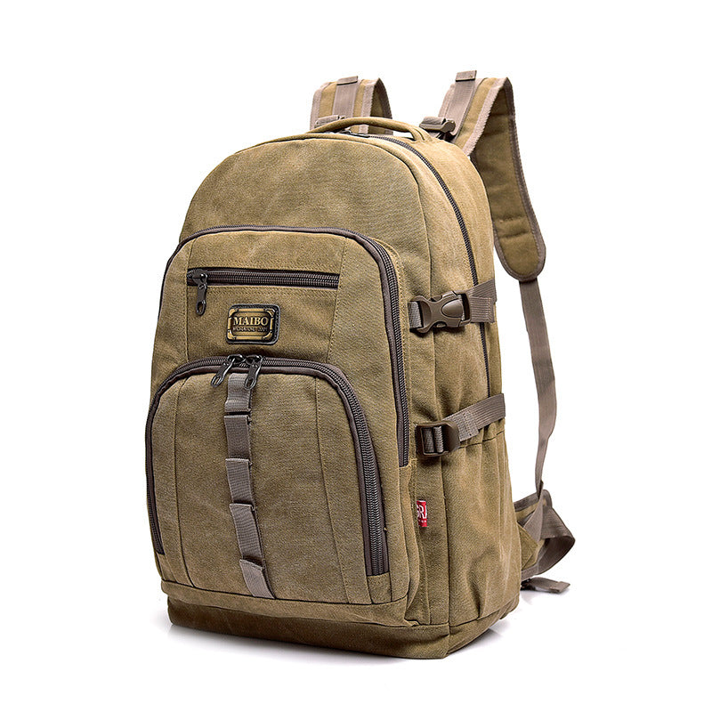 Men's Classic Large Capacity Fashion Canvas Backpacks