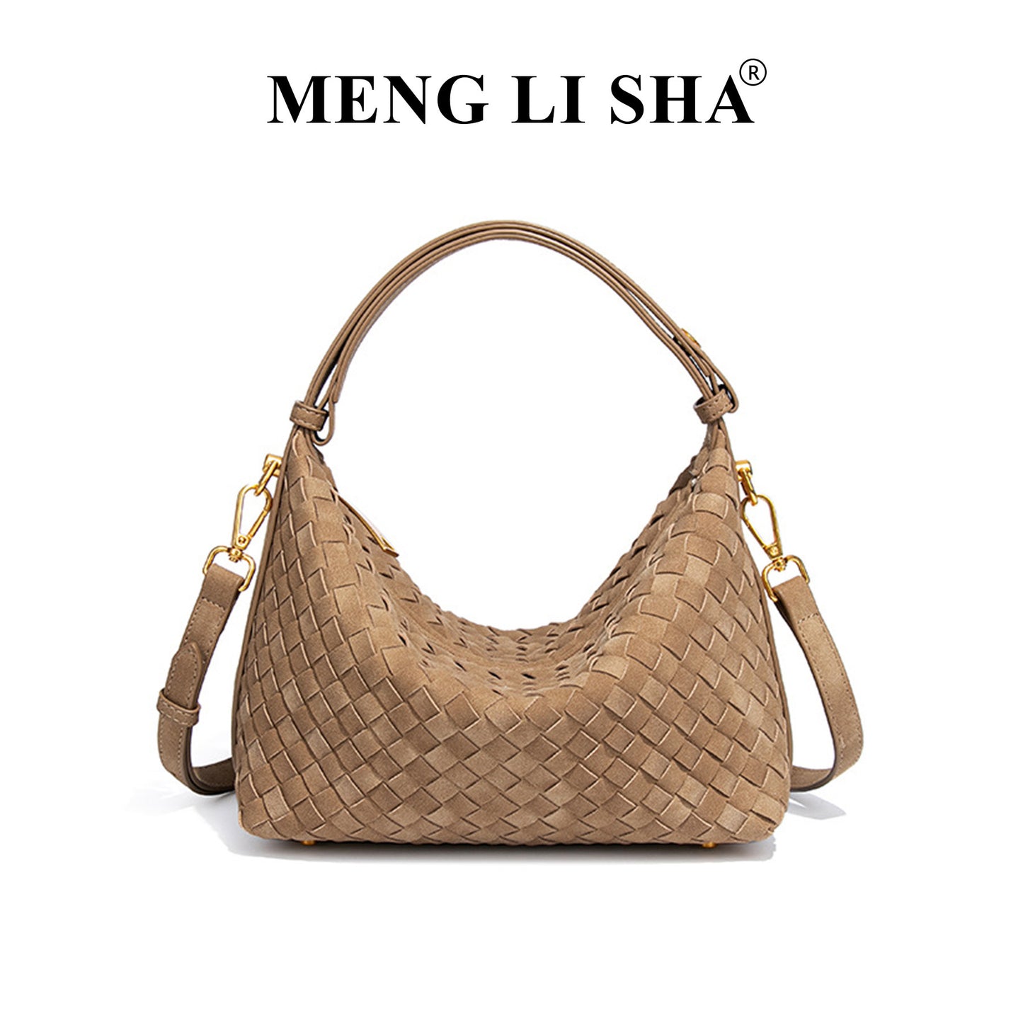 Women's Frosted Vintage Hand-woven Lunch Box Fashion Bags