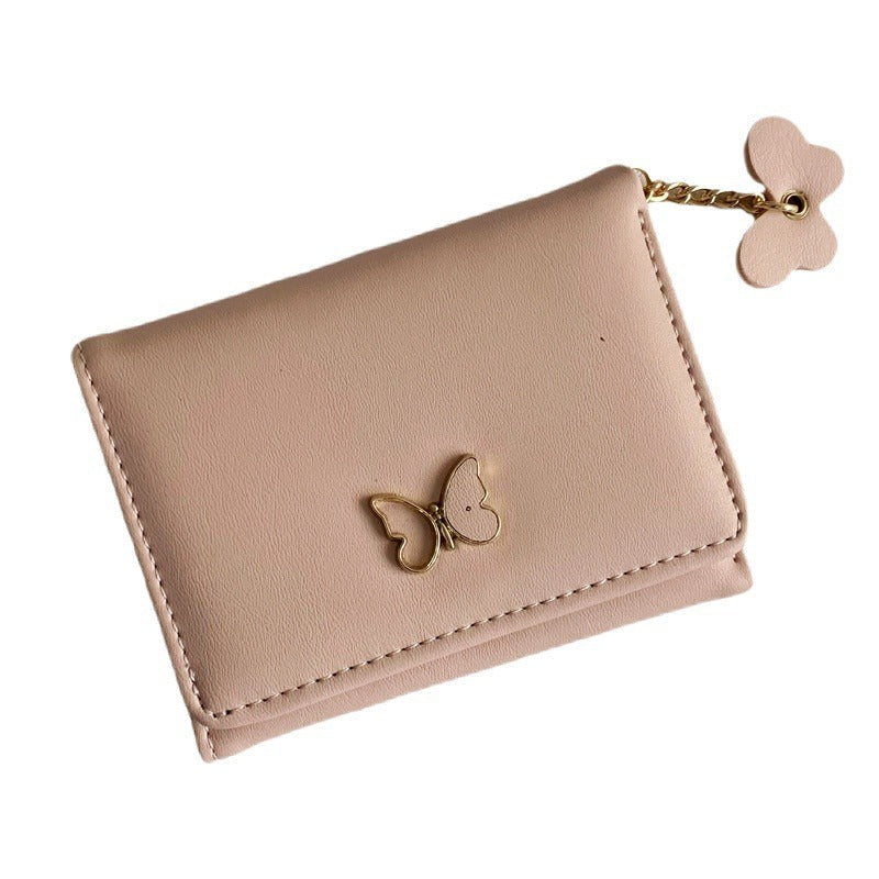 Korean Female Short Simple Multiple Slots Ladies Wallets