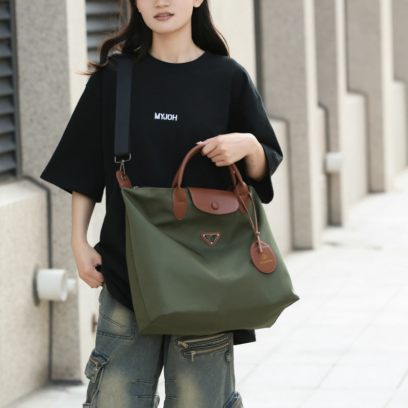 Women's High-grade College Korean Style Fashion Large Tote Bags