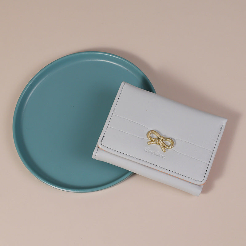 Off Short Female Folding Cartoon Cute Ladies Wallets