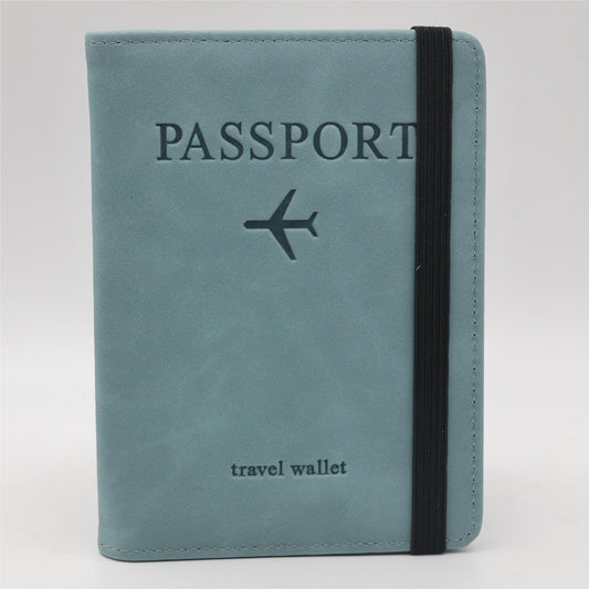 Cover Document Portable Lightweight Leather Clutch Id Package