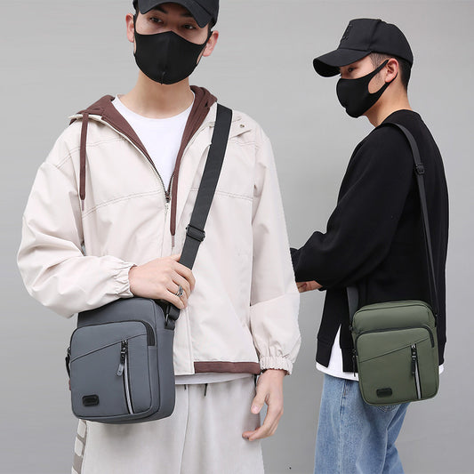 Men's Oxford Cloth Mobile Trendy Outing Pouch Bags