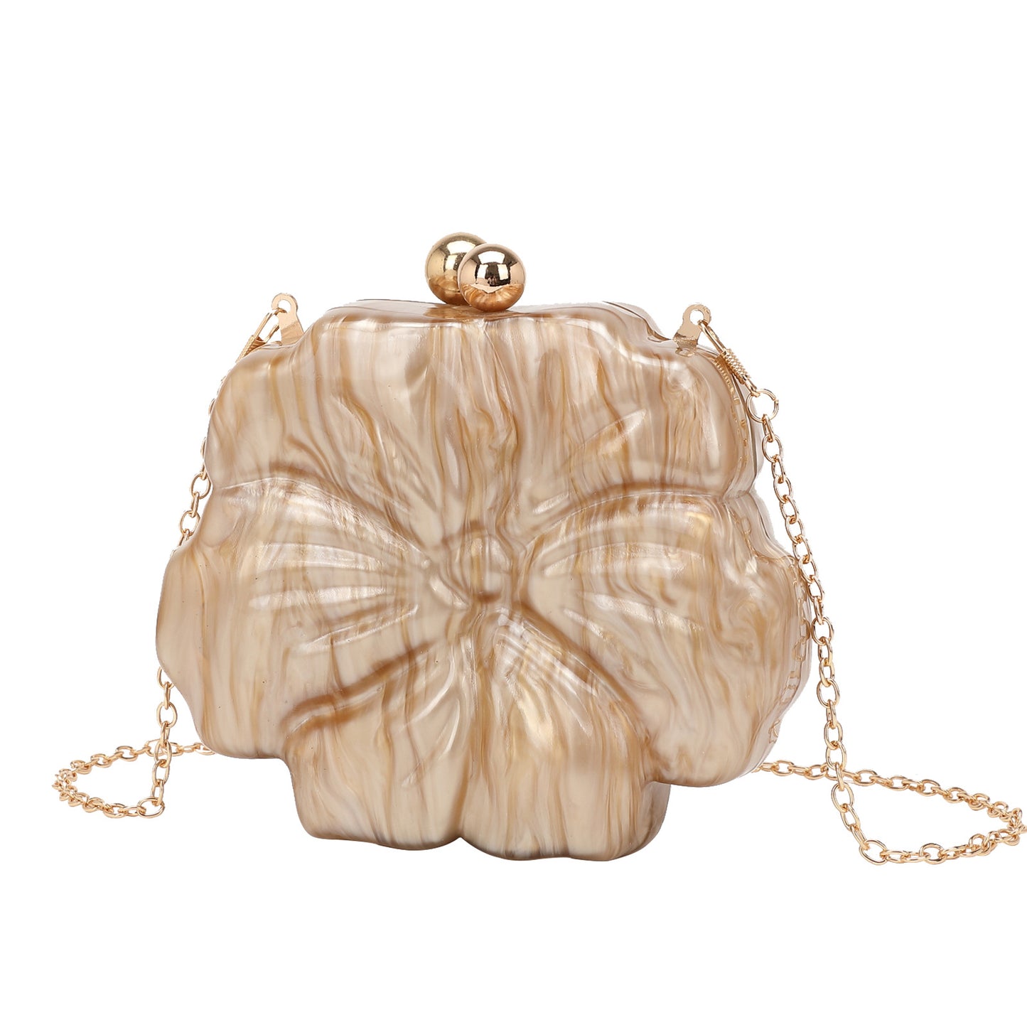 New Dinner Flower Multicolor Acrylic Fresh Bags