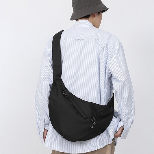 Women's & Men's & Leisure Dumpling Canvas Fashion Men's Messenger Bags