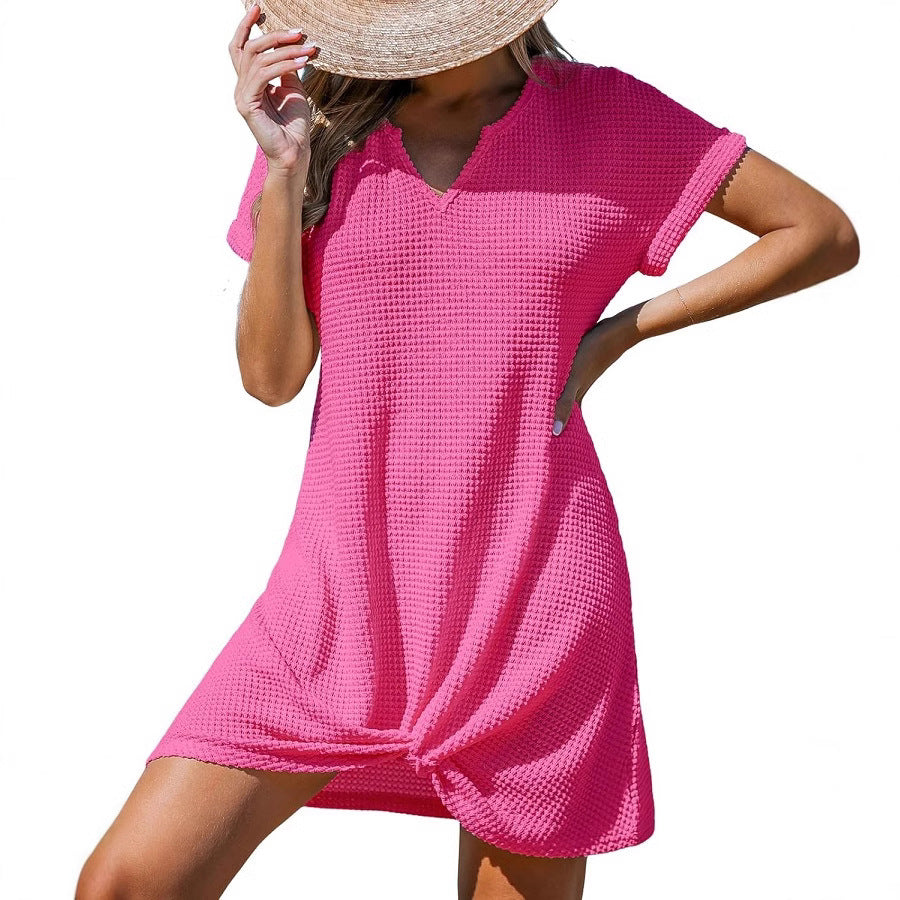 Classy Cool Innovative Women's Beach Knot Blouses