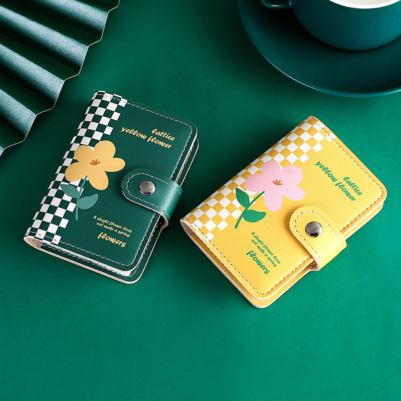 Women's Summer Fresh Driving License Large Capacity Card Holder