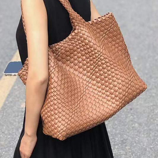 Attractive Fashion Capacity Hand-woven Vegetable Basket Bags