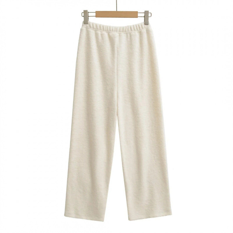 Women's Waist Loose Casual Thickened Lazy Comfortable Pants