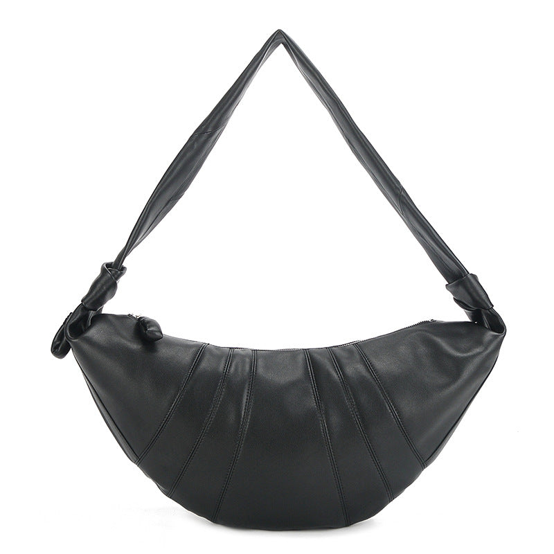 Women's Niche Lazy Dumpling Spring Genuine Handbags
