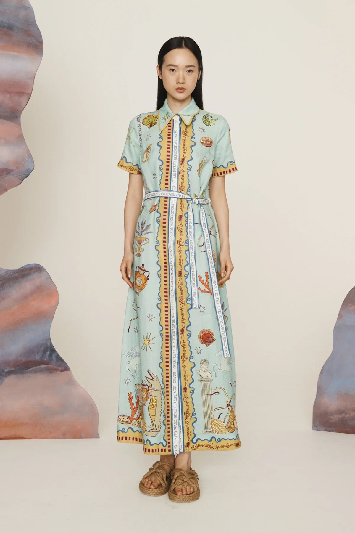Personalized Iti Lantern Sleeve Casual Fashion Dress