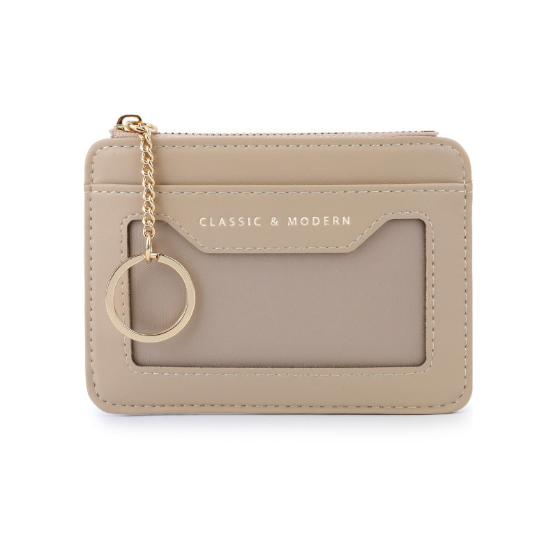 Korean Style Minimalist Thin Multiple Slots Card Holder