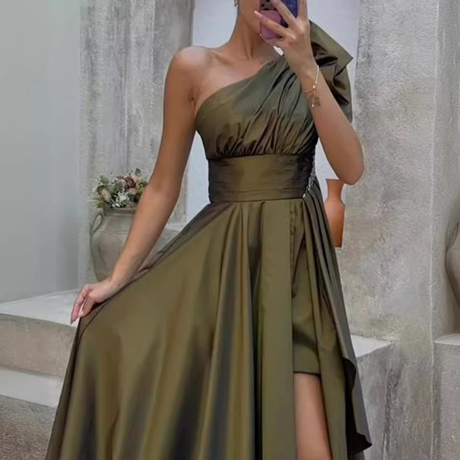 Stylish Women's Elegant Autumn Fashion Loose Dress