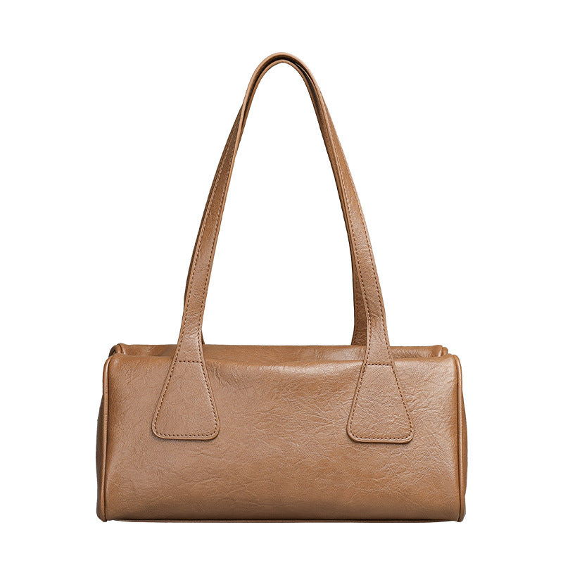 Women's Style Large Capacity Zipper Niche Fashionable Handbags