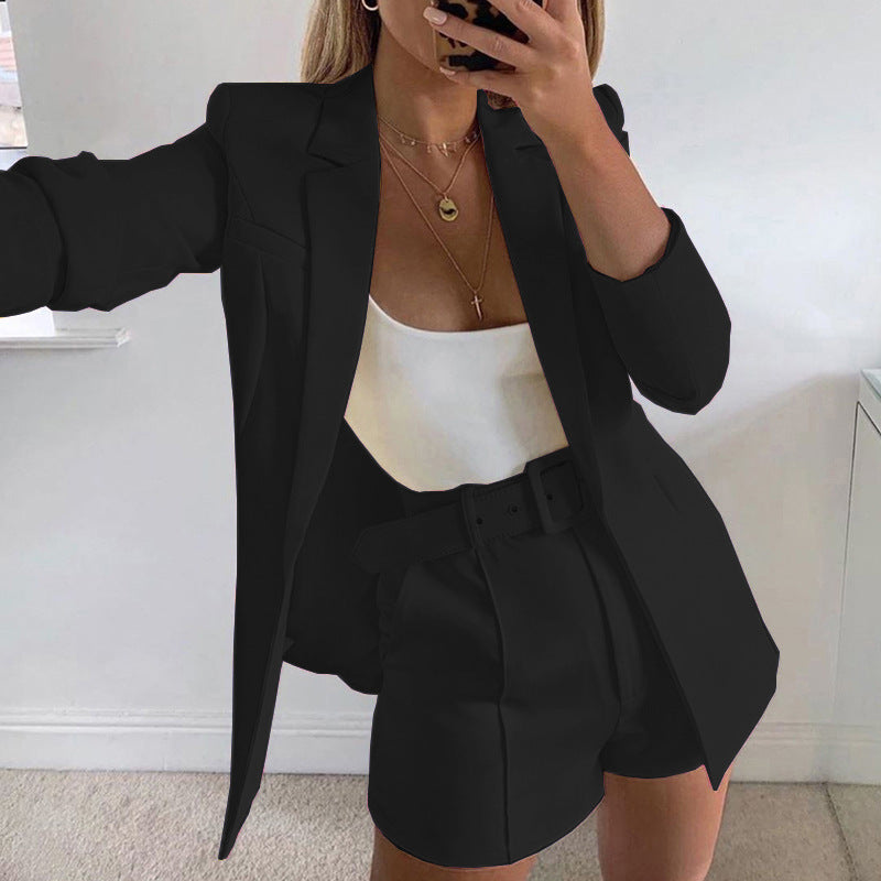 Stylish Graceful Fashion Sexy Temperament Casual Small Suit