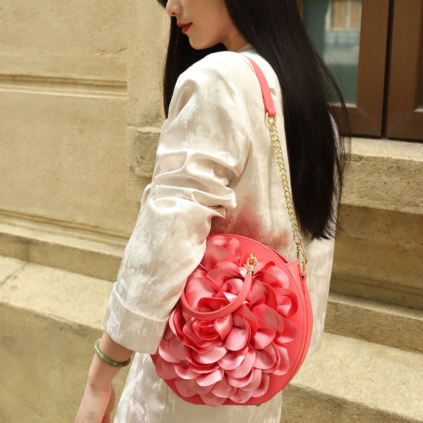 Graceful Women's Classic Pretty Trendy Slouchy Handbags