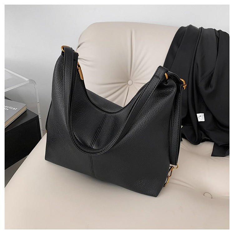 Women's Trendy Design Fabric Material Simple Fashion Shoulder Bags