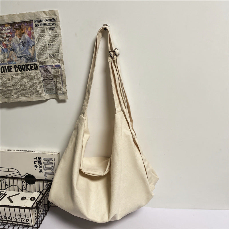 Canvas Female Class Commuter Large Capacity Shoulder Bags