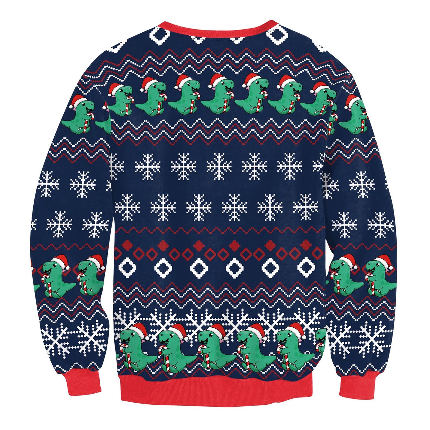 Christmas Small Milk Blocks Dragon Elk Cartoon Fashion Digital Printing Clothing