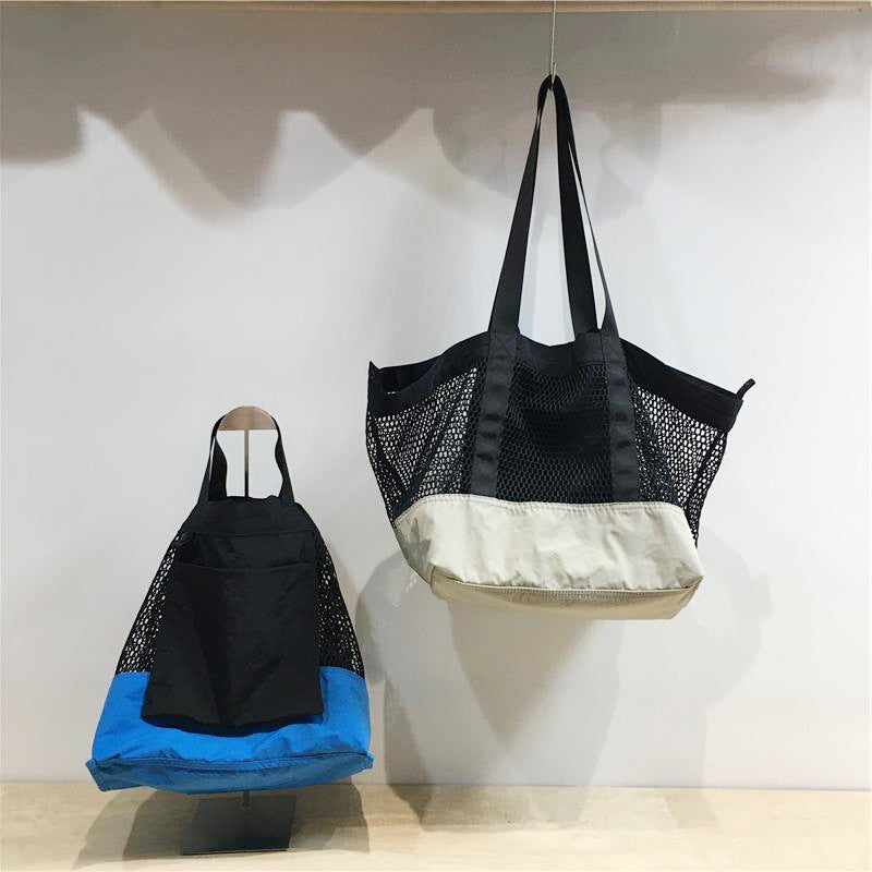 Stylish Beautiful Creative Mesh Large Capacity Handbags