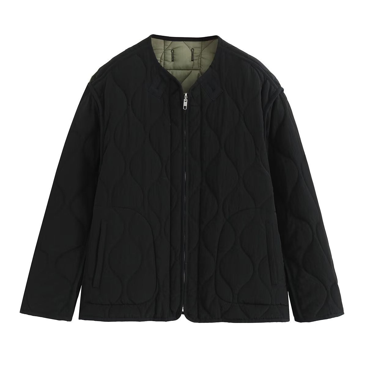 Women's Commuting Fashion Casual Loose Double-sided Wear Coats