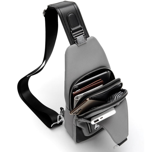 Men's Stylish Cross Body Waterproof Fashion Men's Chest Bags