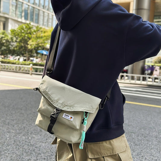 Men's Capacity Underarm Fashionable College Class Book Men's Messenger Bags