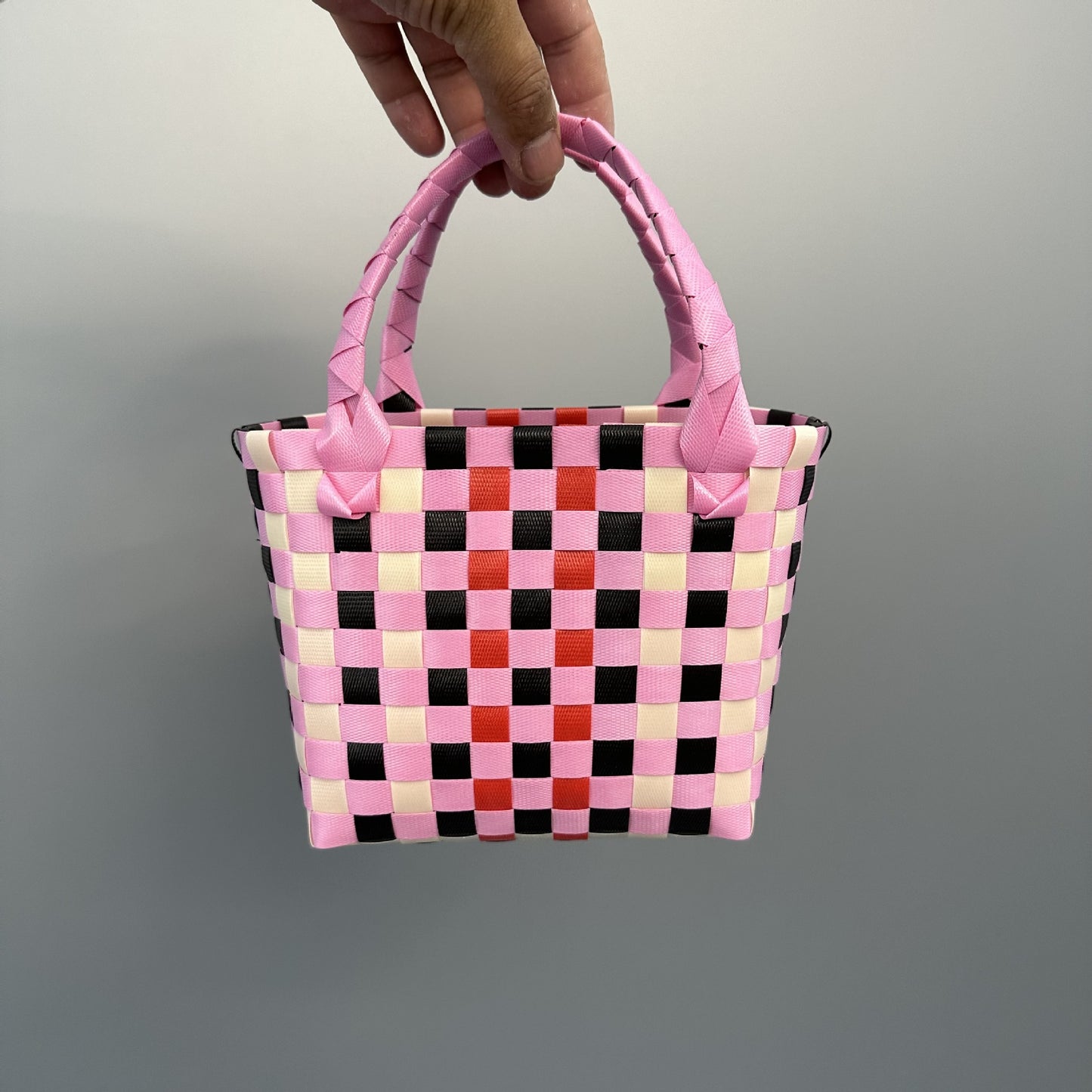Women's Fried Street Woven Hand Gift Basket Handbags