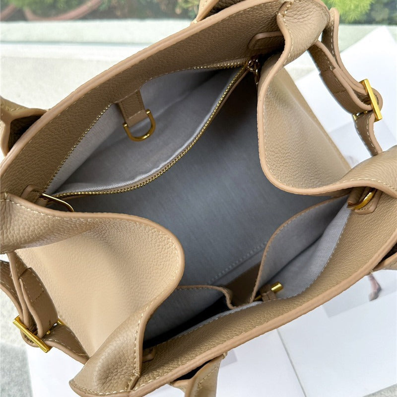 Women's First Layer Cowhide Dong Large Capacity Crossbody Bags