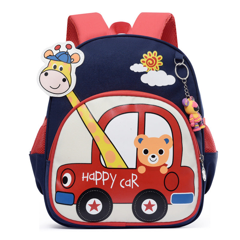 Children's Female Cartoon Cute Spine Protection Printing Backpacks