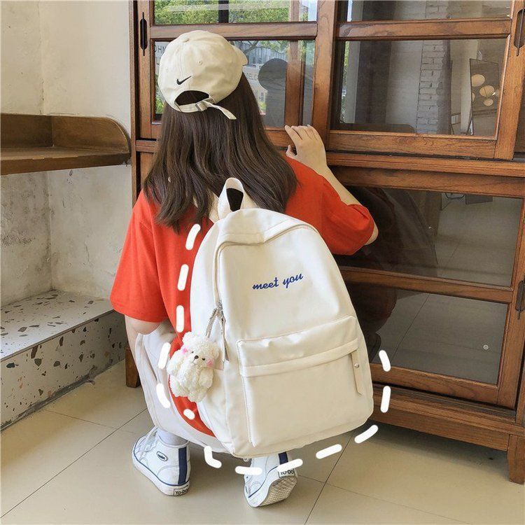 Female Korean High Junior Cute Large Middle School Students' Schoolbags