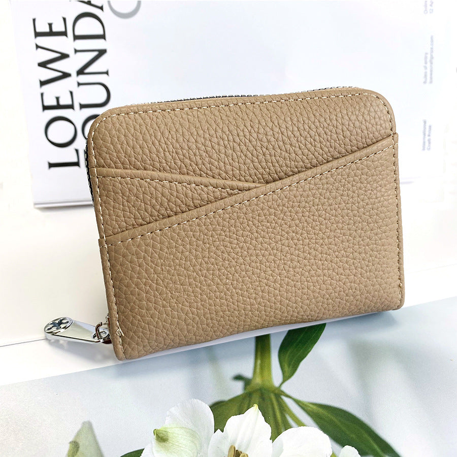 Women's Style Expanding Multiple Slots Simple Large Ladies Wallets