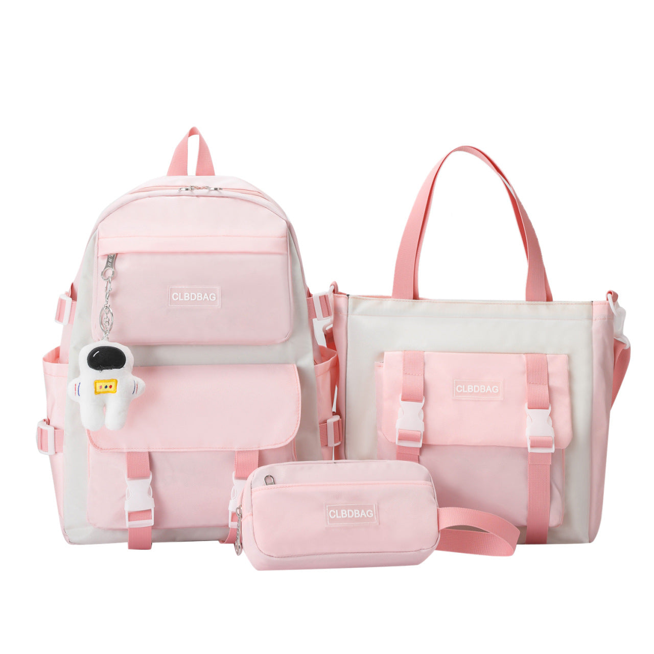 Female Junior High Primary Grade To Middle School Students' Schoolbags