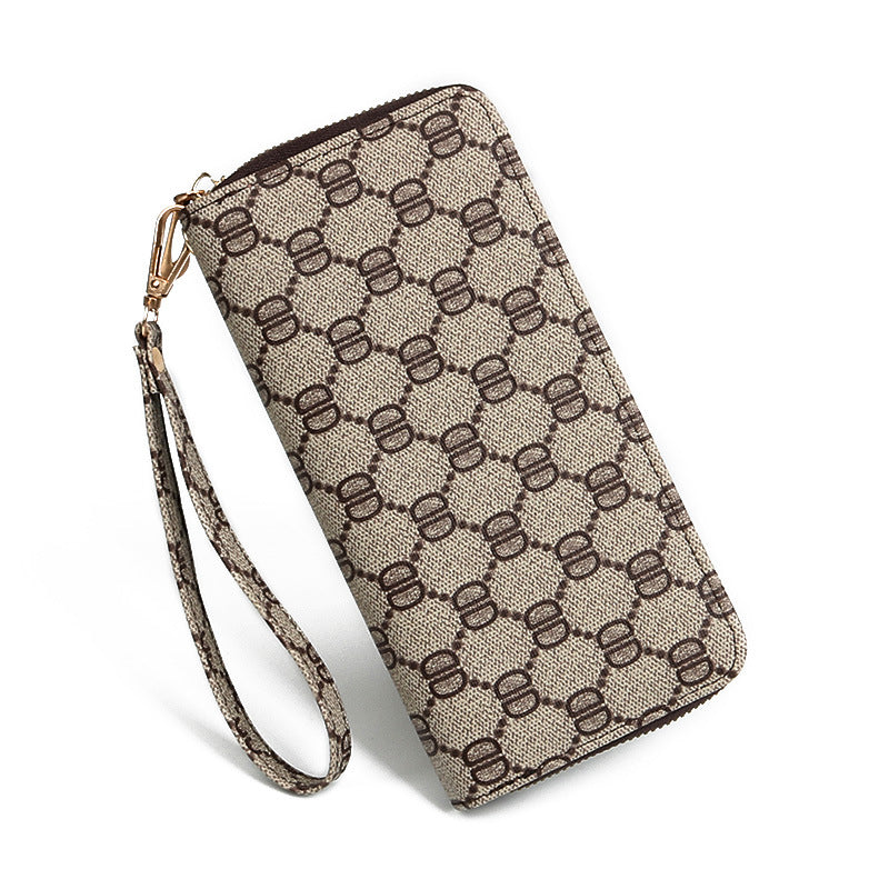 Women's Attractive Korean Long Zipper Mobile Ladies Wallets