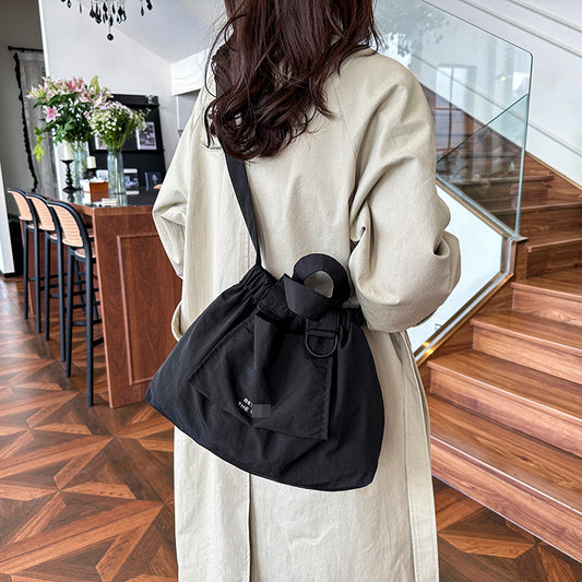 Women's & Men's Singapore Dumpling Foldable Portable Soft Nylon Shoulder Bags