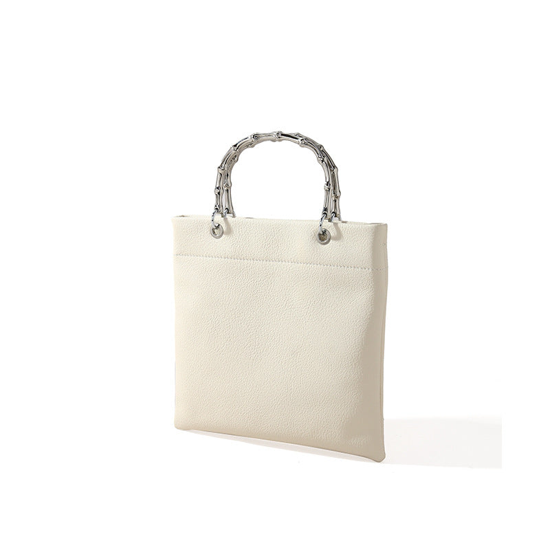 Women's Leather Natural Fall Cowhide Texture Handbags